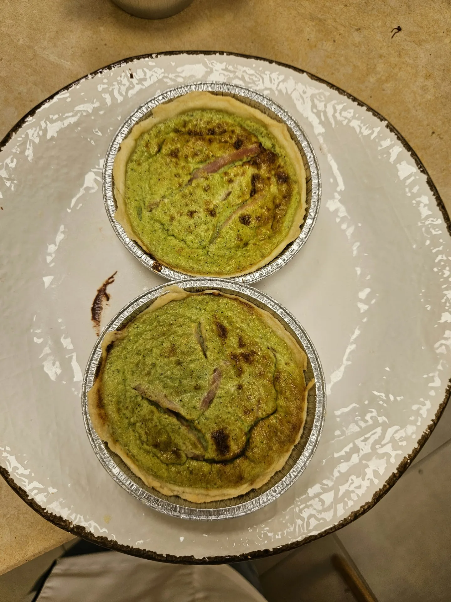 Due tortine salate alle verdure